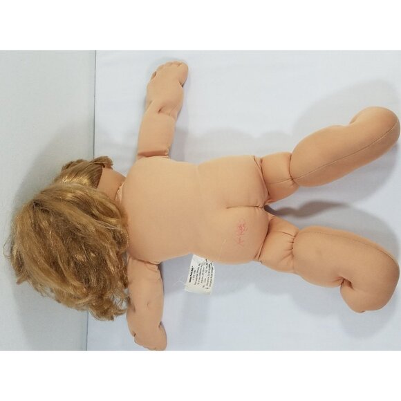 Cabbage Patch Kids Doll Light Brown Cornsilk Hair Brown Eyes 1983 vintage 16" - Picture 5 of 11